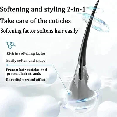 ✨POSLEDNÍ VÝPRODEJ 50% SLEVA✨ Krém na rovnání vlasů s hedvábím a keratinem