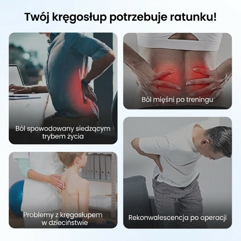 Terapia magnetyczna Akupunktura Masaż Sfigmomanometr lędźwiowy