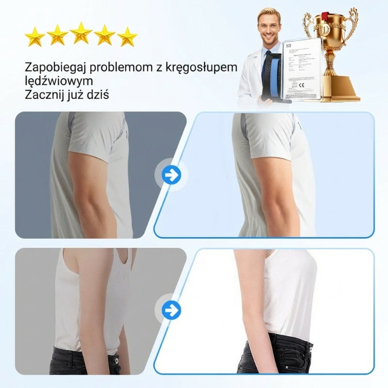 Terapia magnetyczna Akupunktura Masaż Sfigmomanometr lędźwiowy