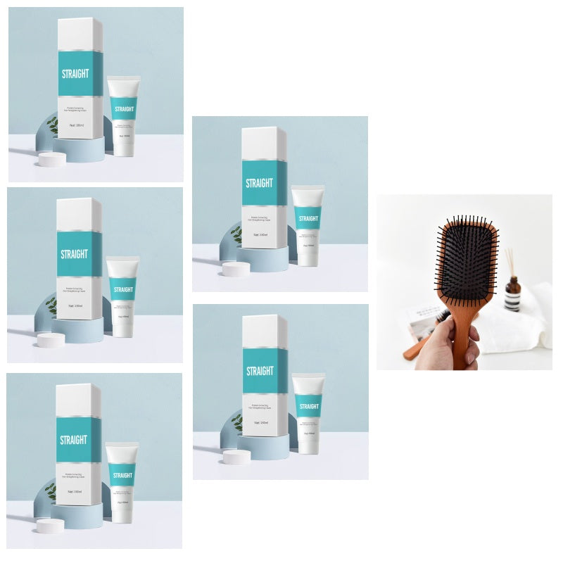 ✨POSLEDNÍ VÝPRODEJ 50% SLEVA✨ Krém na rovnání vlasů s hedvábím a keratinem