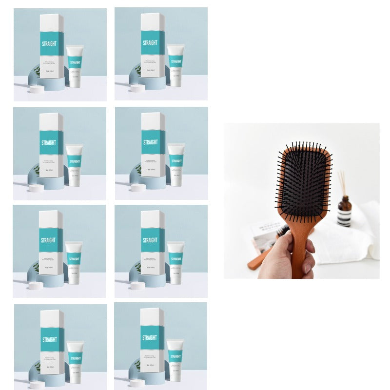 ✨POSLEDNÍ VÝPRODEJ 50% SLEVA✨ Krém na rovnání vlasů s hedvábím a keratinem