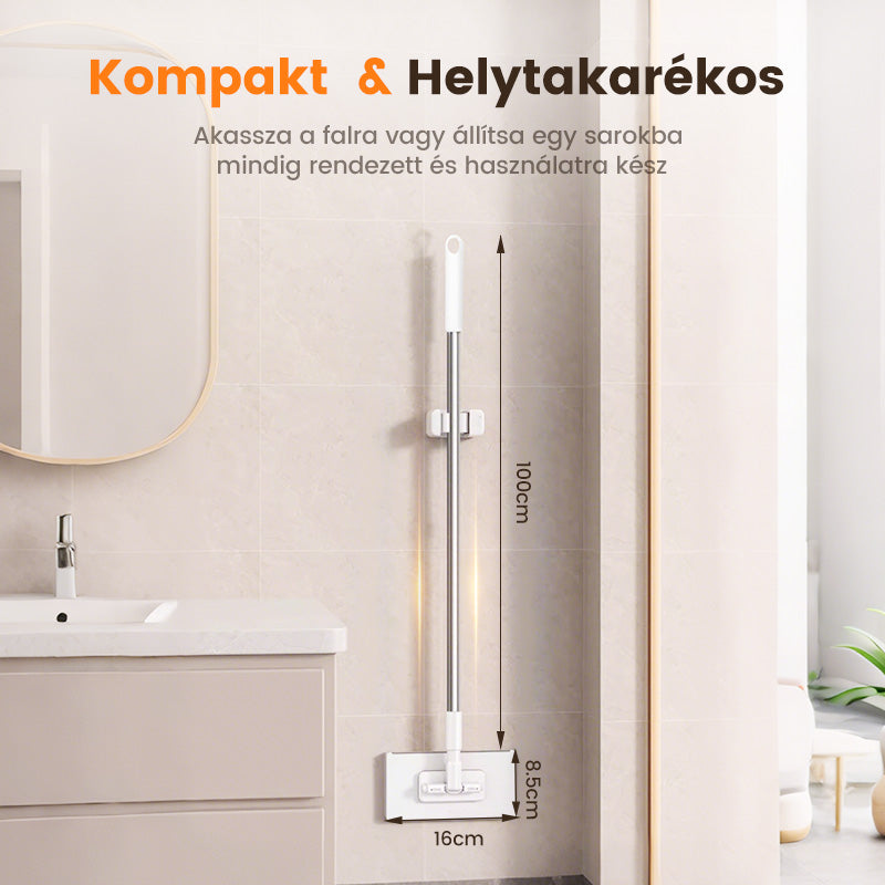 💥 Eldobható porfelmosó 4 újrafelhasználható kendővel 🧺🧼