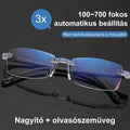 🔥1+1 ingyenes🔍👀 Közelre és távolra is éles látás | Öntérfókuszú olvasószemüveg👓