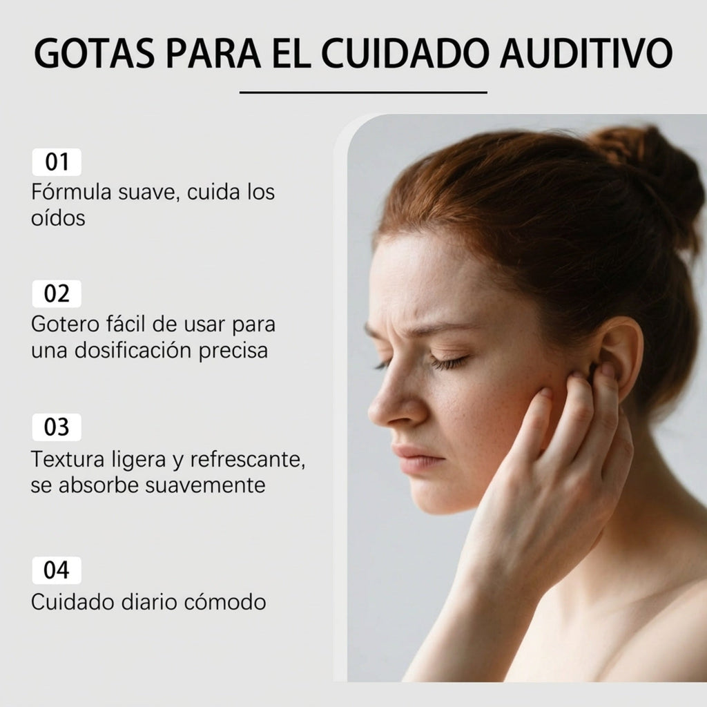 【🎁📿Růžový náhrdelník zdarma🎁】🌿 Ušní kapky – Jemné čištění a uklidňující úleva pro zdravé uši 🧼