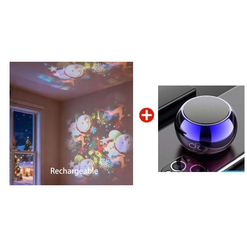 ✨Dynamicky rotující LED projektor