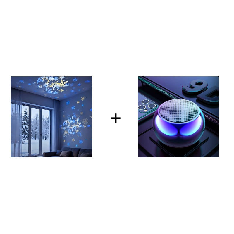 ✨Dinamikusan forgó LED projektor lámpa