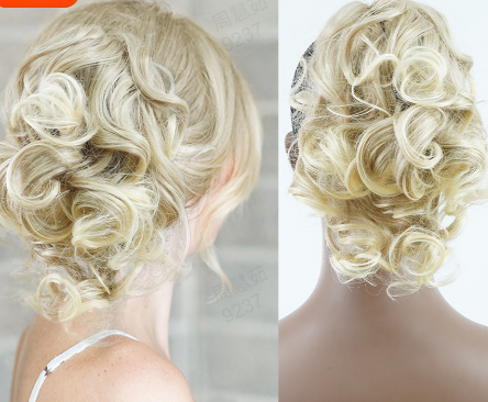 ✨Vlasové příčesky na krátký ohon s háčkovým sponkou – ohebné kovové sponky