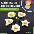 🍳Rozsdamentes acél tükörtojás formák💖