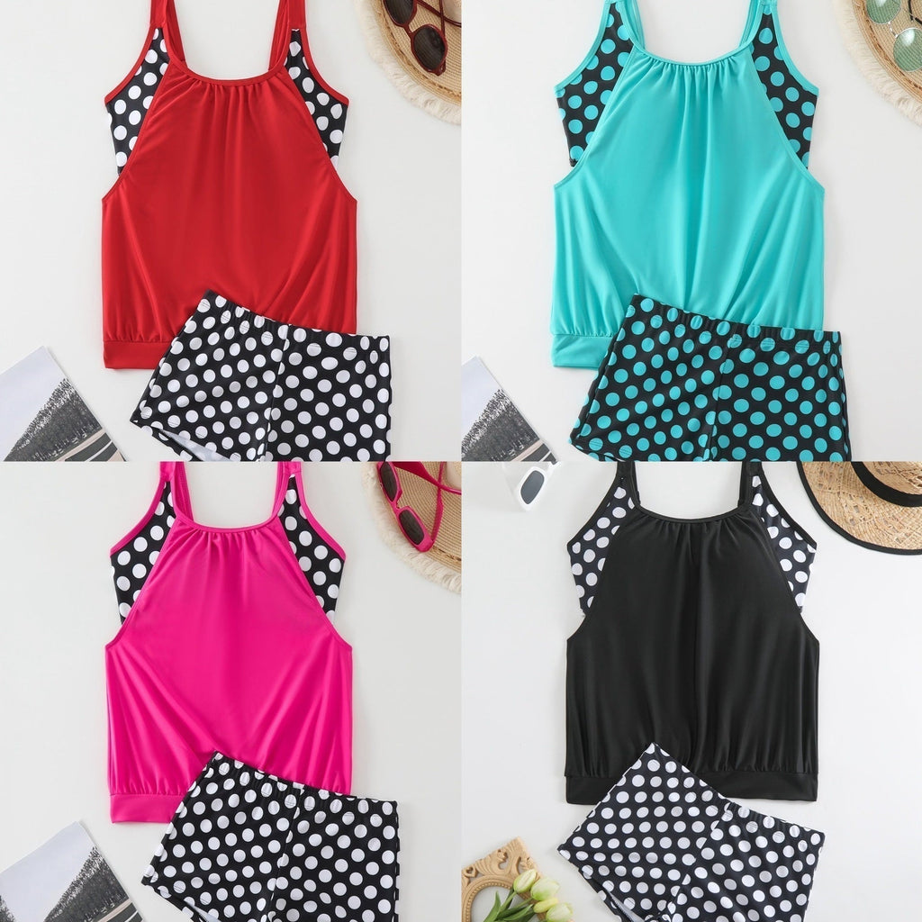 👙 Pöttyös Bikini [S-3XL] – Retró Stílus | Raktáron ⚫📏📦