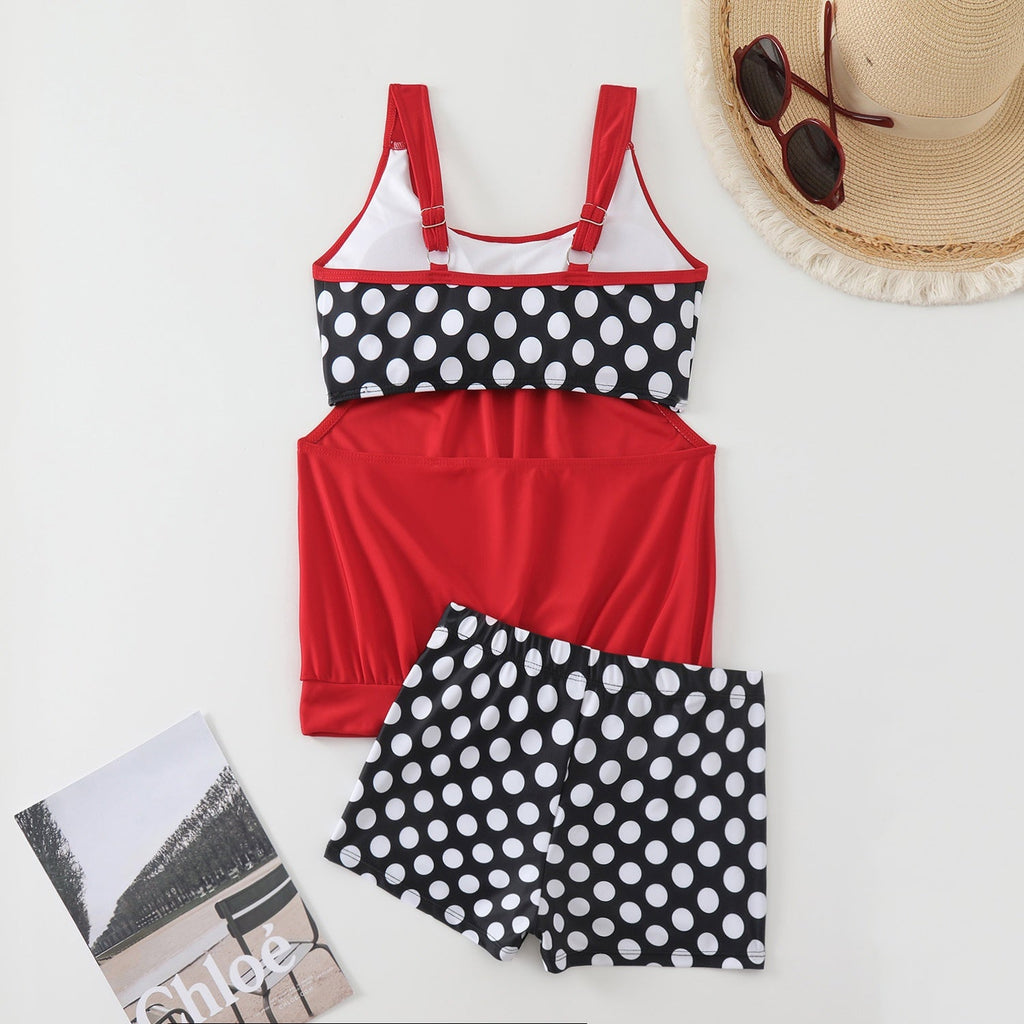 👙 Pöttyös Bikini [S-3XL] – Retró Stílus | Raktáron ⚫📏📦