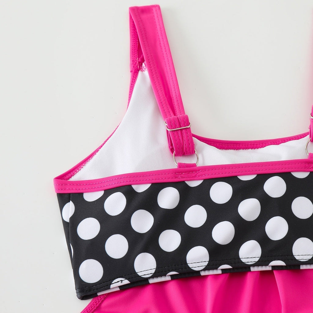👙 Pöttyös Bikini [S-3XL] – Retró Stílus | Raktáron ⚫📏📦