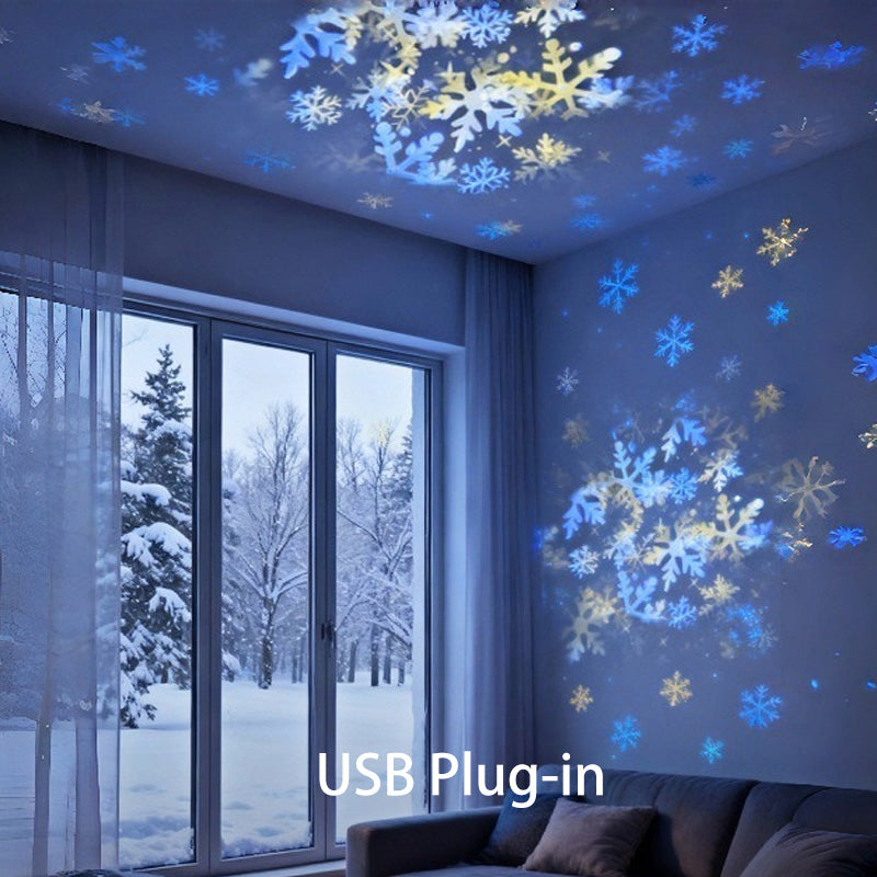 ✨Dynamicky rotující LED projektor