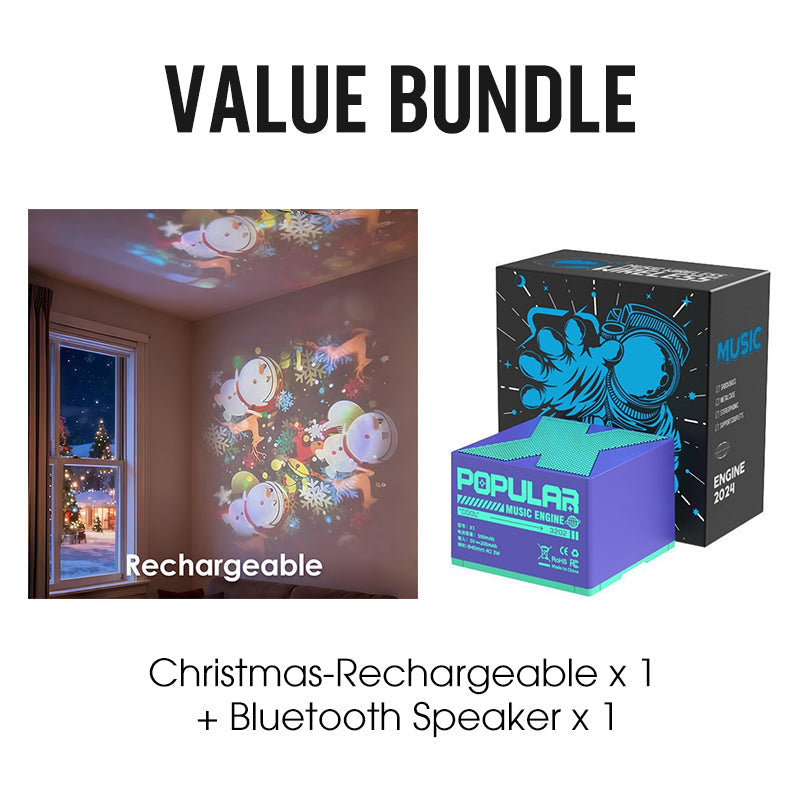 ✨Dynamicky rotující LED projektor