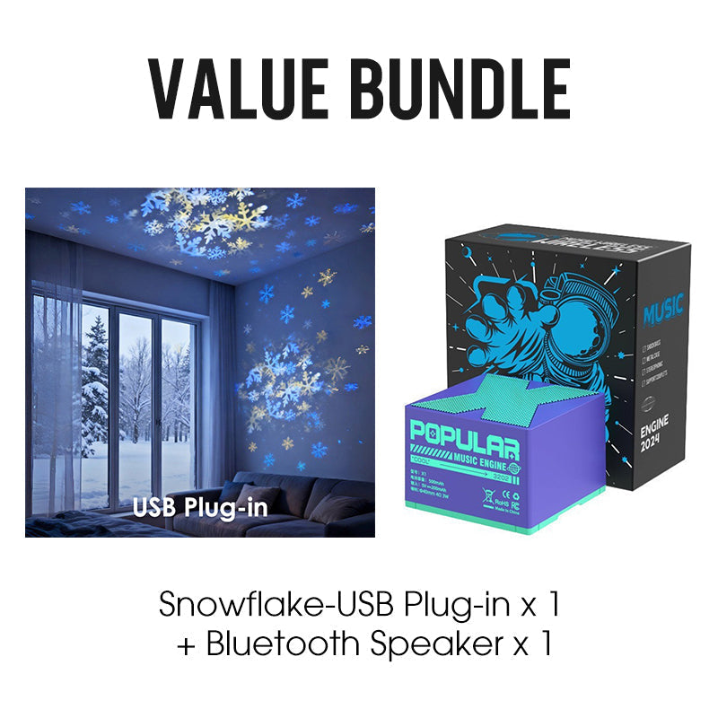 ✨Dynamicky rotující LED projektor