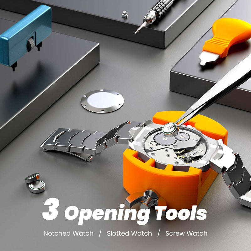 Profesionální sada nástrojů pro opravy hodinek