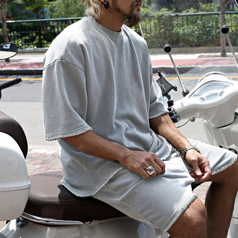 👕 NYNÍ S 50% SLEVOU! 🏃‍♂️ Jednobarevné sportovní soupravy bez rukávů – odvádějí pot, volný střih a jsou ideální do posilovny i na běžné nošení 💪