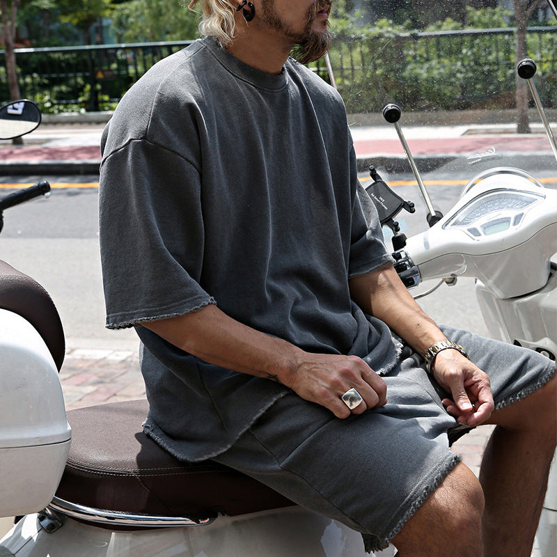 👕 NYNÍ S 50% SLEVOU! 🏃‍♂️ Jednobarevné sportovní soupravy bez rukávů – odvádějí pot, volný střih a jsou ideální do posilovny i na běžné nošení 💪