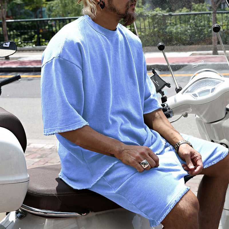 👕 NYNÍ S 50% SLEVOU! 🏃‍♂️ Jednobarevné sportovní soupravy bez rukávů – odvádějí pot, volný střih a jsou ideální do posilovny i na běžné nošení 💪