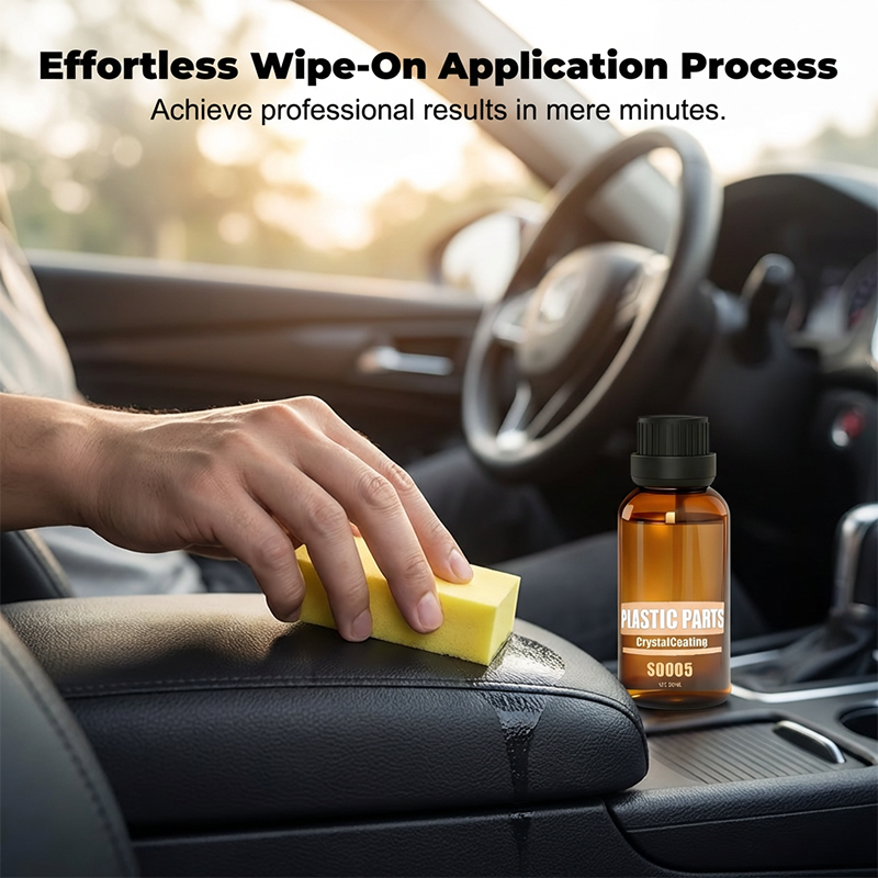 Obnovovač krystalových povlaků pro plastové automobilové díly