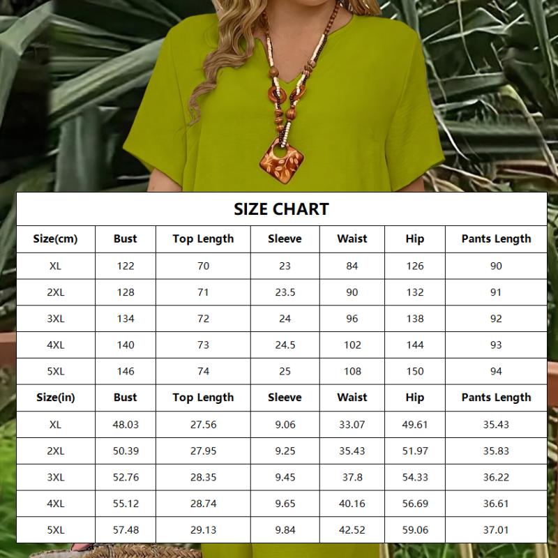 Dámský ležérní set z topu s krátkým rukávem a kalhot s širokými nohavicemi