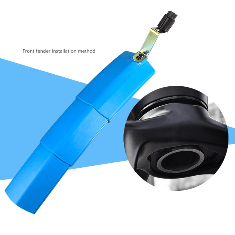 ✨"Dospělácký" blatník: 2 v 1 teleskopický štít + bezpečnostní světlo! 🚨✨ (Konec blatníků)