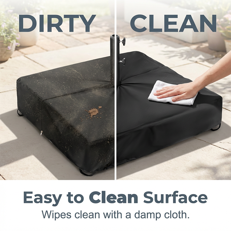 Voděodolný kryt základny slunečníku na terasu