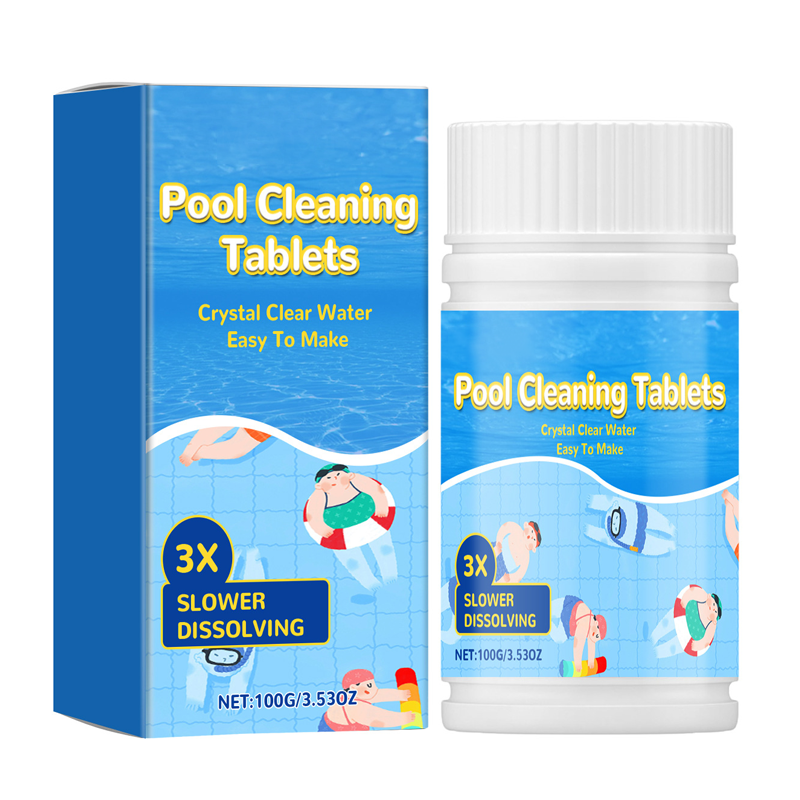 Tablety na čištění bazénů pro křišťálově čistou vodu