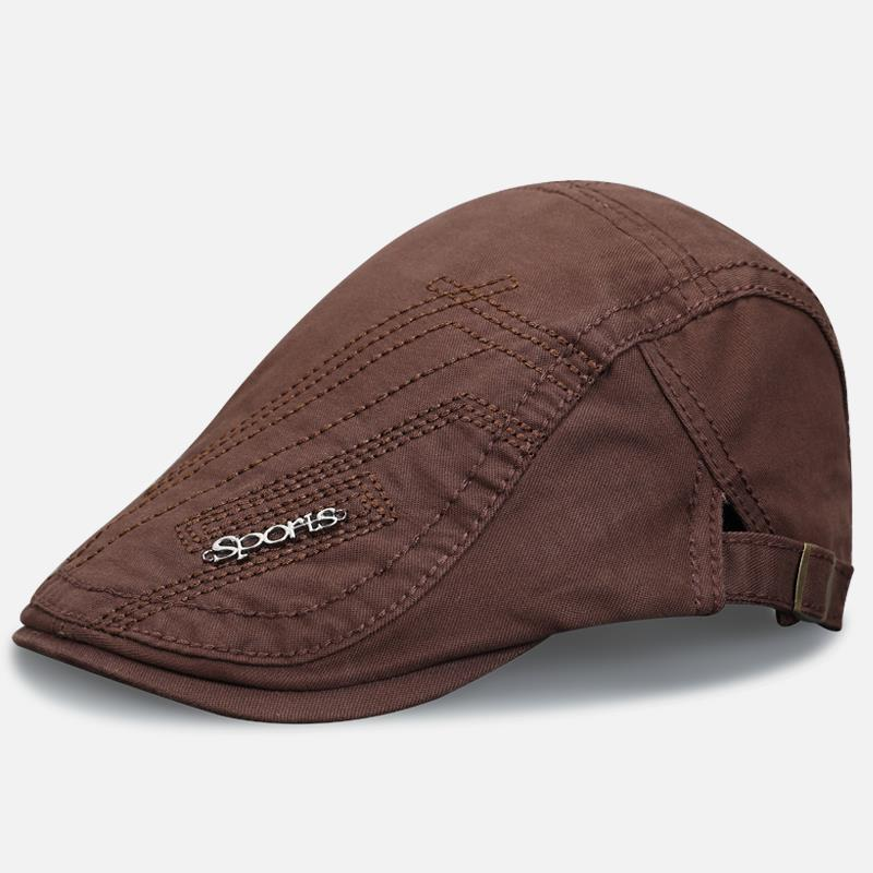 🧢Minden évszakra alkalmas, lélegző, klasszikus lapos sapka
